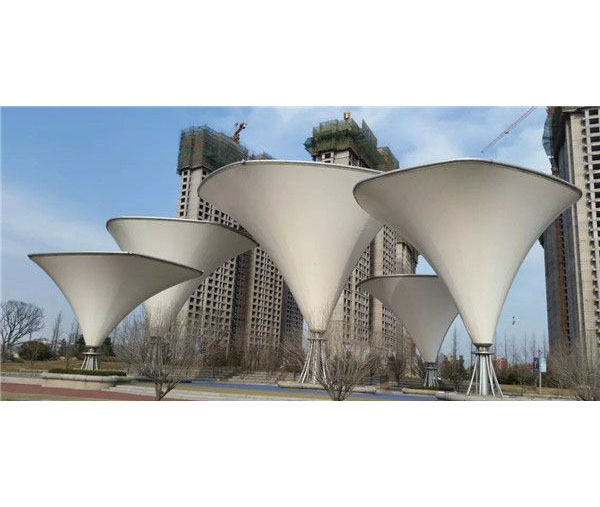 青岛市胶南市景观膜结构工程(图1)